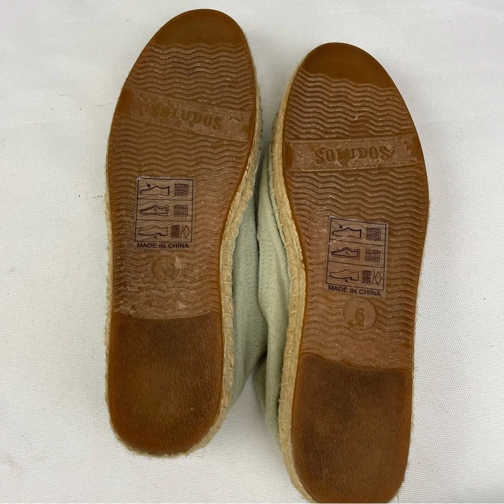 Soludos C'est La Vie Canvas Embroidered Espadrilles 6